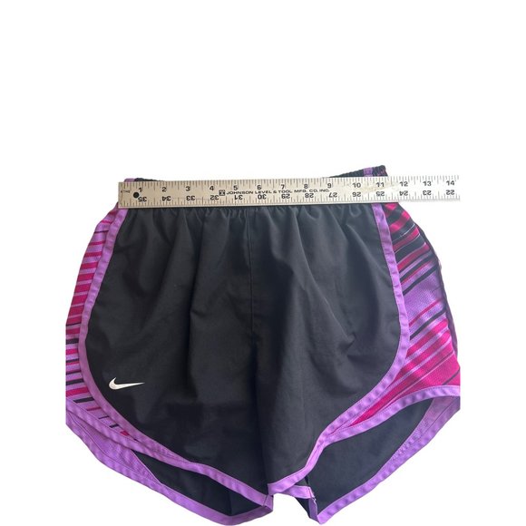 Nike Dri-Fit Black & Lavender Running Shorts, Size XS - Picture 6 of 9